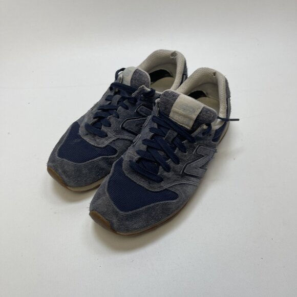 New Balance Womens 696 WL696FSC Navy Blue Shoes Classics Sneakers Size 7.5 US - Picture 4 of 13